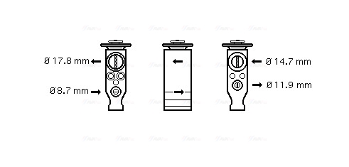 Ava Cooling Airco expansieklep CN1245
