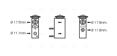 Ava Cooling Airco expansieklep CN1276