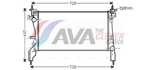 Ava Cooling Radiateur CNA2266