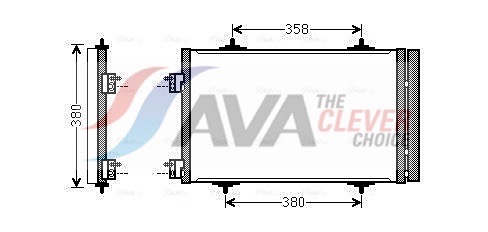 Ava Cooling Airco condensor CNA5272D