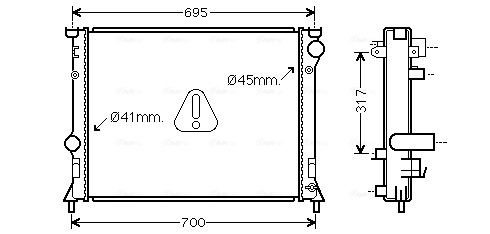 Ava Cooling Radiateur CR2138