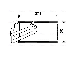 Ava Cooling Kachelradiateur CR6140