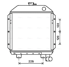Ava Cooling Radiateur CS2025
