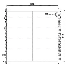 Ava Cooling Airco condensor CS5037