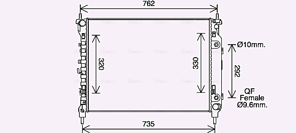 Ava Cooling Radiateur CT2067