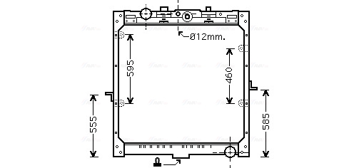 Ava Cooling Radiateur DF2035