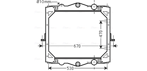 Ava Cooling Radiateur DF2040