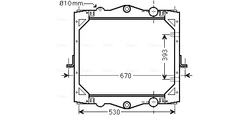 Ava Cooling Radiateur DF2041