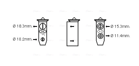 Ava Cooling Airco expansieklep DN1367