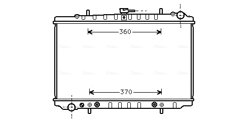 Ava Cooling Radiateur DN2034