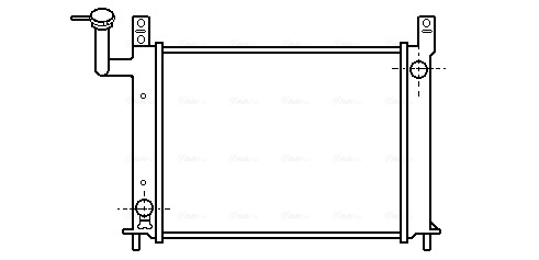 Ava Cooling Radiateur DN2081