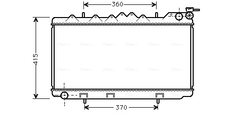 Ava Cooling Radiateur DN2094