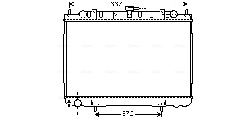 Ava Cooling Radiateur DN2241