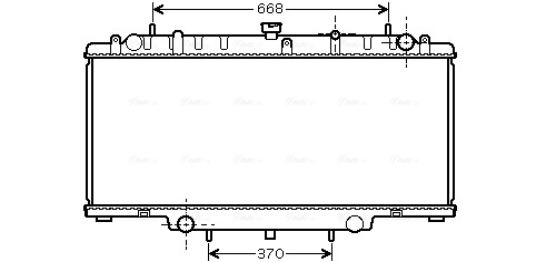 Ava Cooling Radiateur DN2246