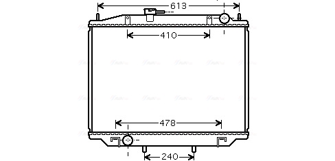 Ava Cooling Radiateur DN2300