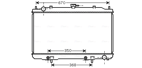 Ava Cooling Radiateur DN2320