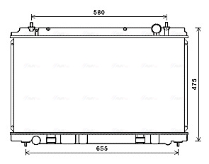 Ava Cooling Radiateur DN2400