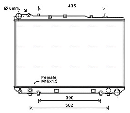 Ava Cooling Radiateur DW2101