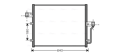 Ava Cooling Airco condensor DW5082