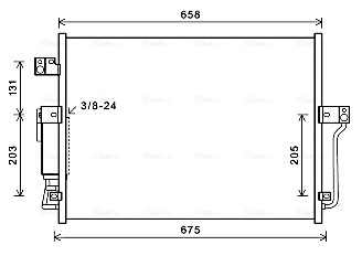 Ava Cooling Airco condensor DW5118D