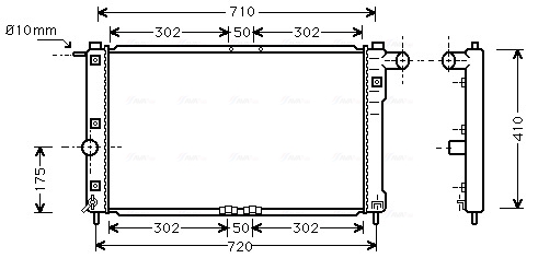 Ava Cooling Radiateur DWA2009