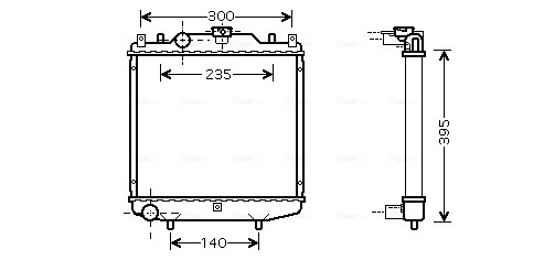 Ava Cooling Radiateur DWA2051