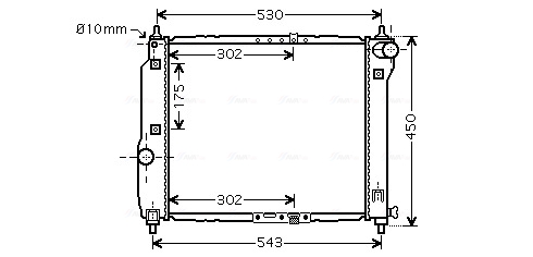 Ava Cooling Radiateur DWA2066