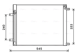 Ava Cooling Airco condensor DZ5033