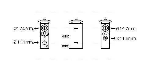 Ava Cooling Airco expansieklep FD1462