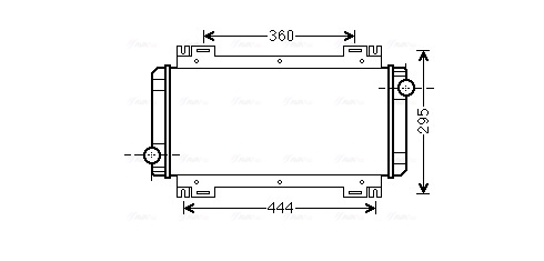 Ava Cooling Radiateur FD2044