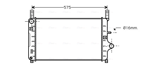 Ava Cooling Radiateur FD2127