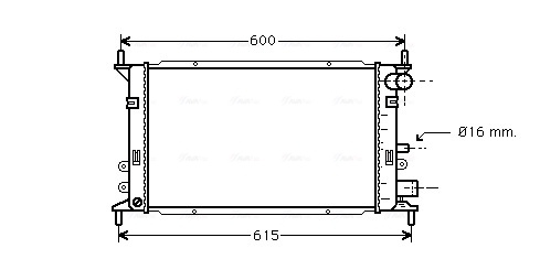 Ava Cooling Radiateur FD2148