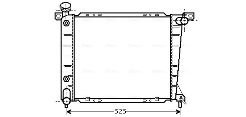 Ava Cooling Radiateur FD2199