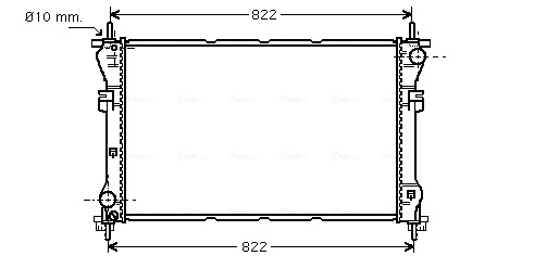 Ava Cooling Radiateur FD2318