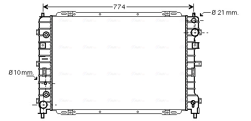 Ava Cooling Radiateur FD2346