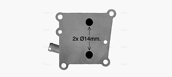 Ava Cooling Oliekoeler motorolie FD3598