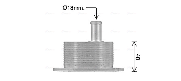 Ava Cooling Oliekoeler motorolie FD3669