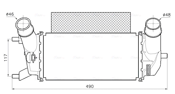 Ava Cooling Interkoeler FD4702