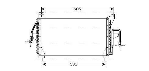Ava Cooling Airco condensor FD5410