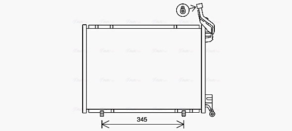 Ava Cooling Airco condensor FD5640