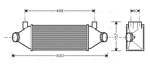 Ava Cooling Interkoeler FDA4314