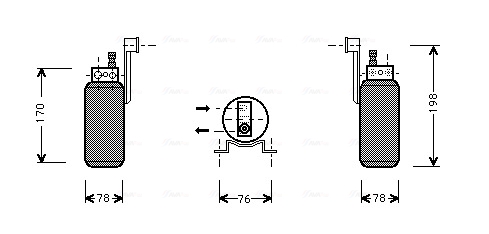 Ava Cooling Airco droger/filter FDD296