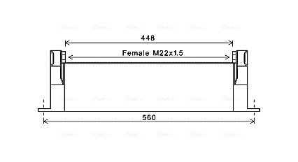 Ava Cooling Oliekoeler motorolie FE3018
