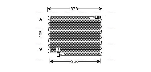 Ava Cooling Airco condensor FE5001