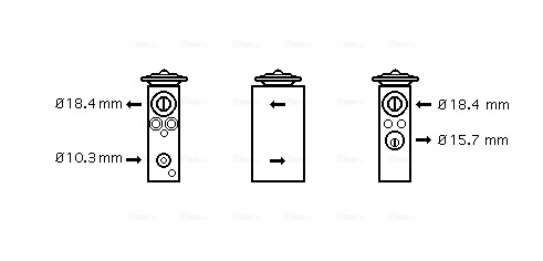 Ava Cooling Airco expansieklep FT1305