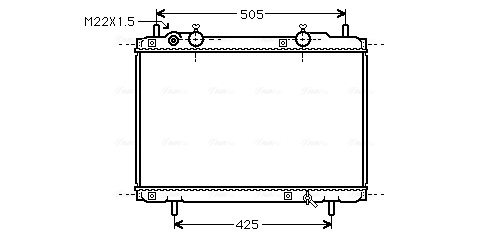 Ava Cooling Radiateur FT2184