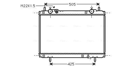 Ava Cooling Radiateur FT2185