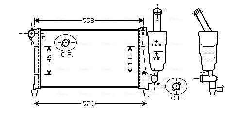 Ava Cooling Radiateur FT2291