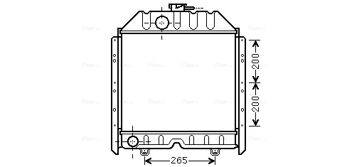 Ava Cooling Radiateur FT2341