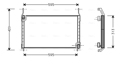 Ava Cooling Airco condensor FT5172